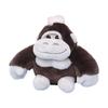 Gorilla Plush Toy King Kong Doll Claw Machine Stuffed Animal Keychain Bag Charm Cute Plushie