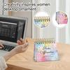 Creative Inspiration For Women's Desktop Ornaments, 365 Day Calendar, Perpetual Calendar