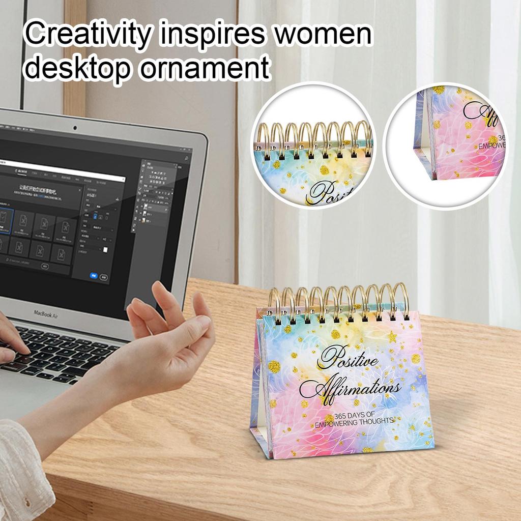 Creative Inspiration For Women's Desktop Ornaments, 365 Day Calendar, Perpetual Calendar