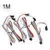 Connection Extension Cable Home WS2812B For LED Strips For WS2811 Male Female Models Wire 1Meter 3 Pin 3.3ft 5Pcs