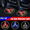 Car LED Door Shadow Wireless Welcome Lamp Projector Light for ASX Ralliart Outlander Lancer Pajero Eclipse Galant
