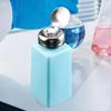 Liquid Dispenser with Pump for Nail Polish Remover, Refillable Container In Blue