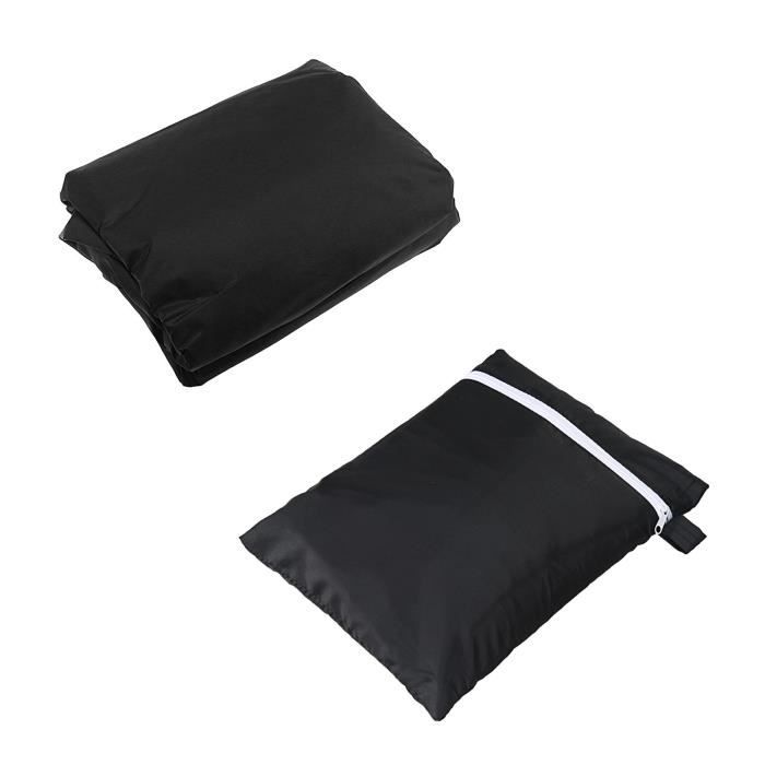 Barbecue Cover - POPSPO - 145 X 61 X 117cm - 210D Oxford Fabric - Black