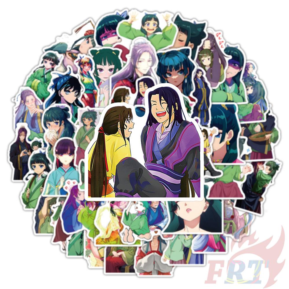 50Pcs/Set The Apothecary Diaries Stickers DIY Fashion Waterproof Doodle Decals Stickers