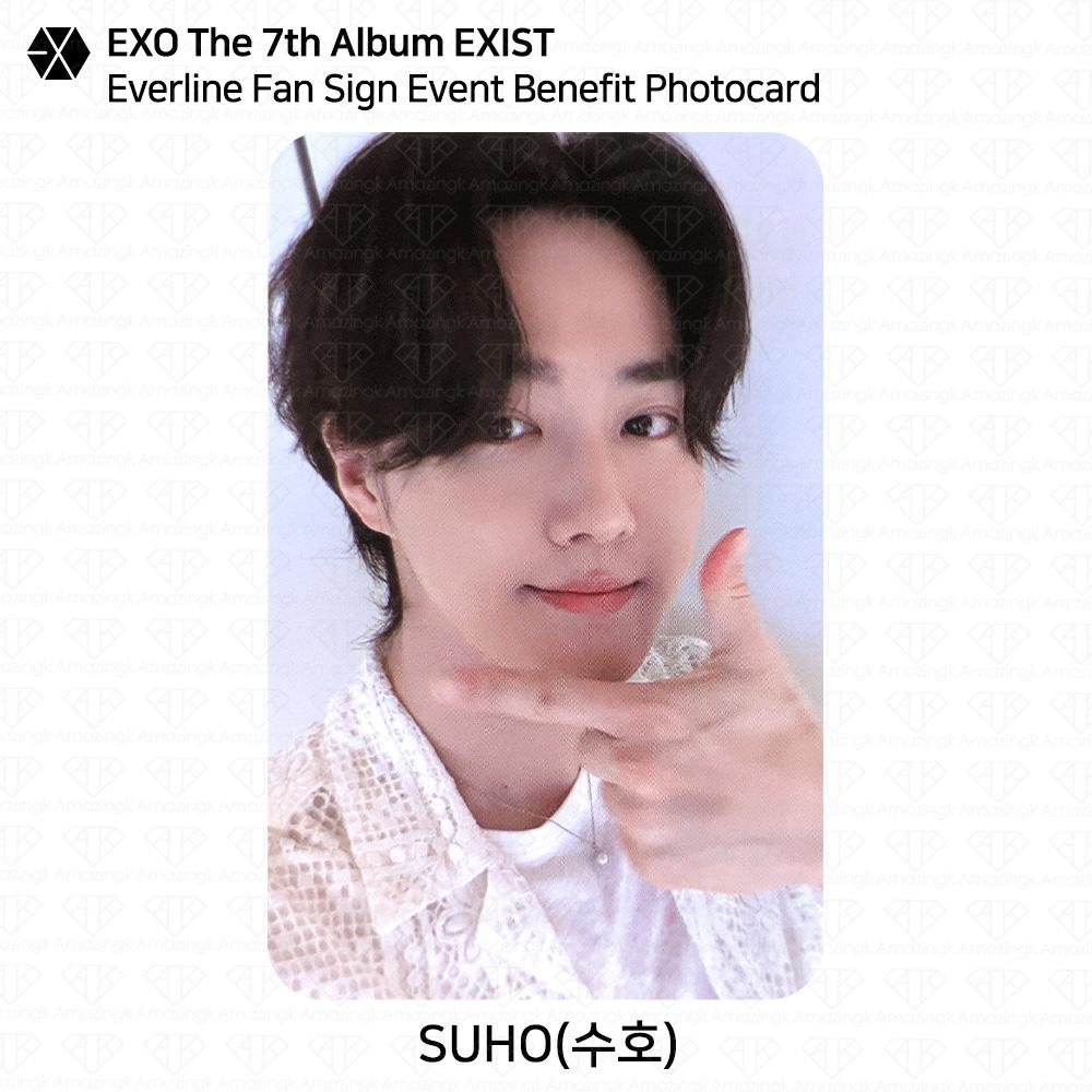 EXO EXIST Everline Fansign-arrangement Fordelskort BAEKHYUN KPOP K-POP