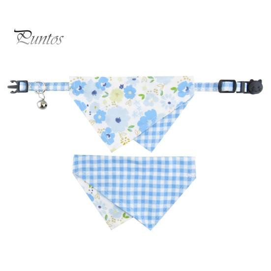 Katzenhalsband-Lätzchen mit Glöckchen, verstellbare Haustierhalsbänder, Katzen-Bandana-Glöckchen, hochwertiger Haustier-Schal für Kätzchen und einige Welpen