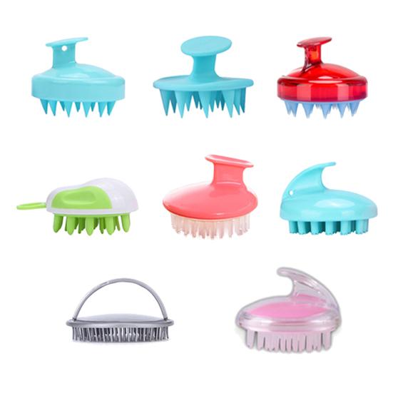 

Soft Silicone Shampoo Airbag Brush Comb Detachable Head Body Scalp Massager