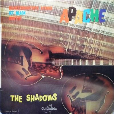 7-Zoll Schallplatte SHADOWS - Apache ESRF1425 Columbia 1963 Frankreich Rock Gebraucht