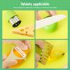 Kids Kitchen Knife Set Montessori Kitchen Tools Cooking Set for DIY Plastic Kitchen Accessories Tools Toddlers Kids Safe Knives