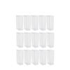 Mini Clear Plastic Storage Box 1/10 Pack Stackable Rectangular Organizer for Jewelry Beads Cosmetic Sample Storage