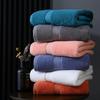High Quality Bath Towel Skin-friendly Durable Soft and Comfortable Cotton Bath Towel 80*160 Thickened Plain Color Cotton Absorbent Hotel Bath Towel