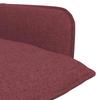 Armchair Wine Red Fabric