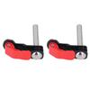 2 Pcs Bench Dog Clamp 20mm Quick Release Firm Grip Benchtop Hold Down Clamp for Woodworking