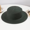New Color Flat-top Straw Hat Women's Summer Sunshade Sunscreen Hat Versatile Beach Travel Breathable Sun Hat