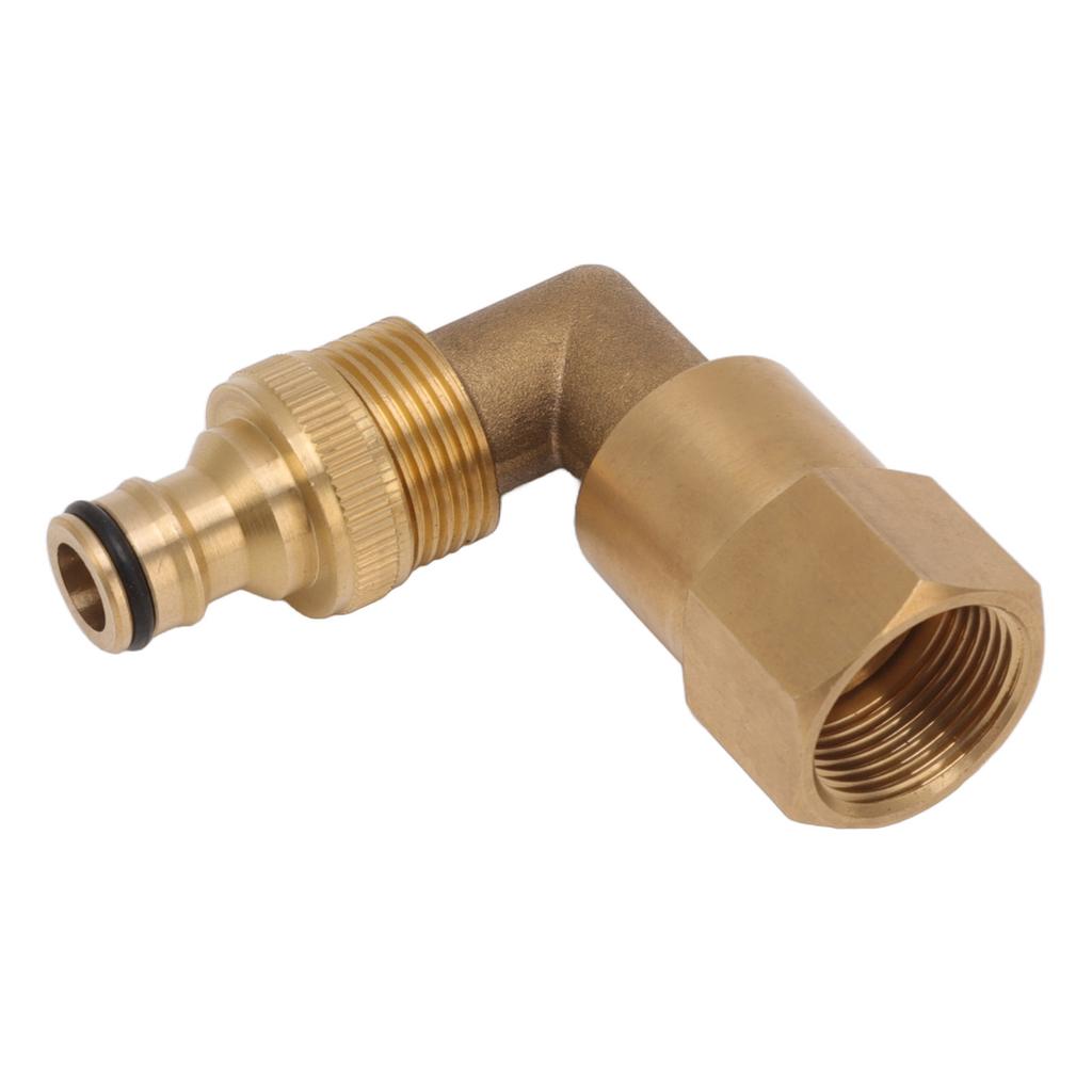 Fiting Cot Furtun Alamă 3/4in Filet Interior Adaptor Cot Țeavă Rotație Universală Etanșare Bună