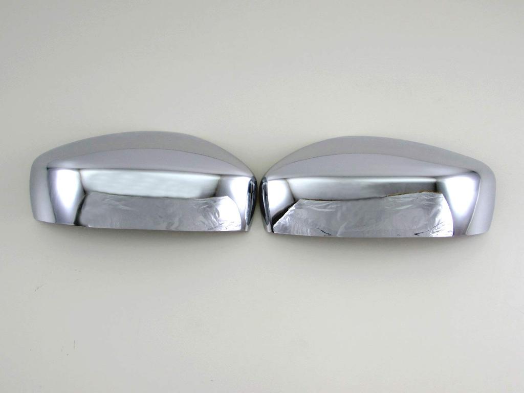 BRIGHTZ Chrome Door Mirror Covers for Skyline V36 KV36 NV36 KV NV 36 30044 (Mid-Late Model) [MIR-SID-257]