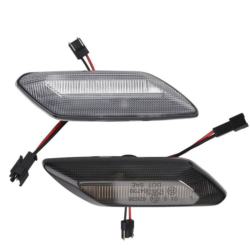 2PCS Led Dynamic Side Marker Turn Signal Light For Dacia Sandero Stepway MK3 -2025 261662708R 261612750R