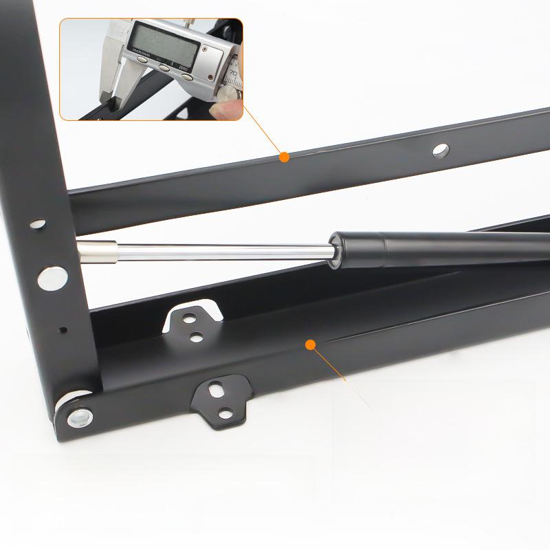 Wall-Mounted Invisible Folding Shoe-Changing Stool for Home