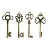 Fashion Flying Keys Charms with 28x Dragonfly Wings Exquisite Skeleton Keys for DIY Craft Jewelry Making Necklace Decor