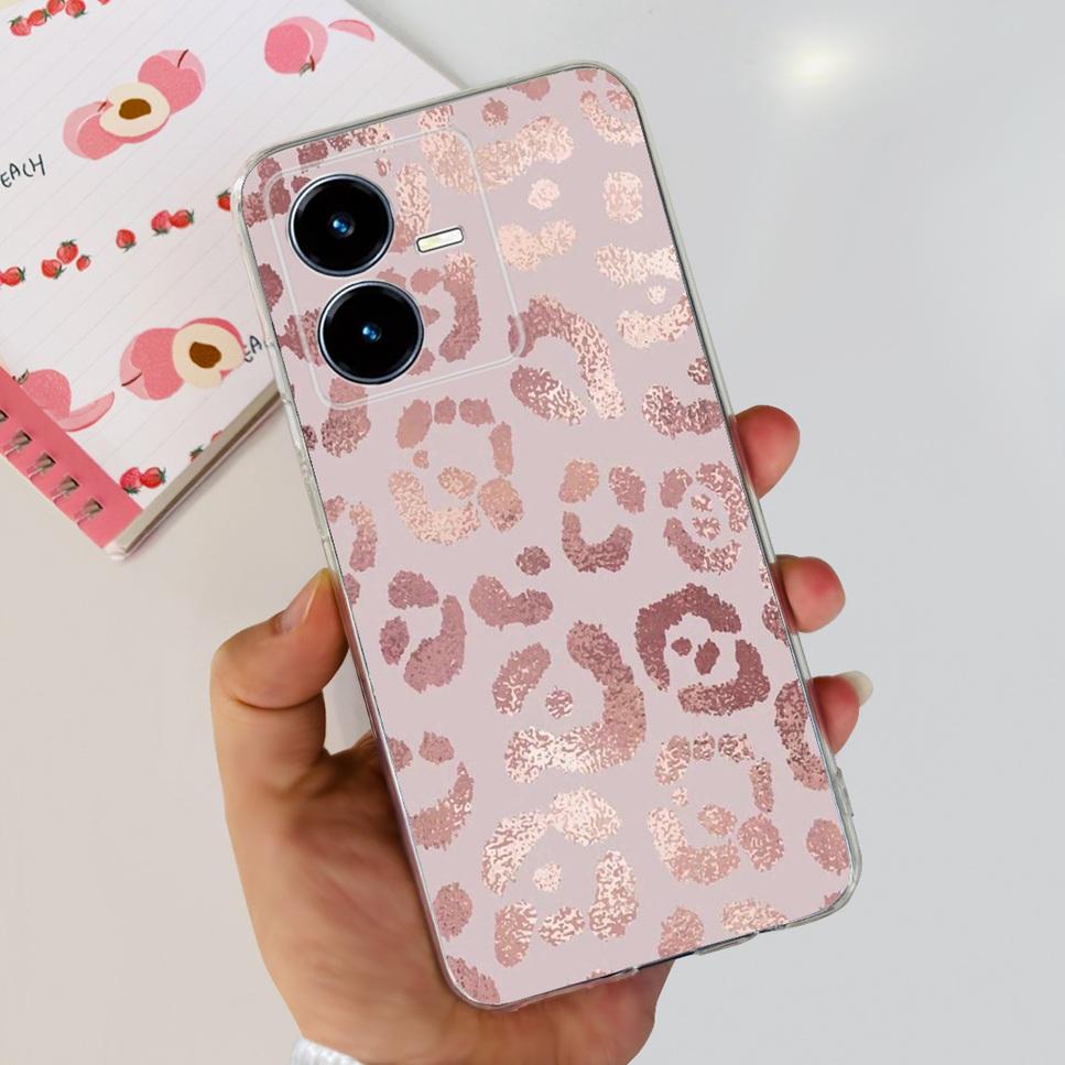 

Для Y22s 4G V2206 Чехол Модный Расписной ТПУ Силиконовый Мягкая Задняя Крышка Для Vivo Y22S 2022 Чехол Для Телефона VivoY22 Y 22 Y22 s 4G Fundas vivo Y22s 4G