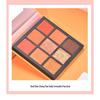 Fashion Rule Nine-Color Eyeshadow Palette: Daily Nude, Shimmer & Matte Earth Tones for Students