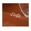Möbius Ring Earrings for Women New High-end Earrings Niche Design Earrings
