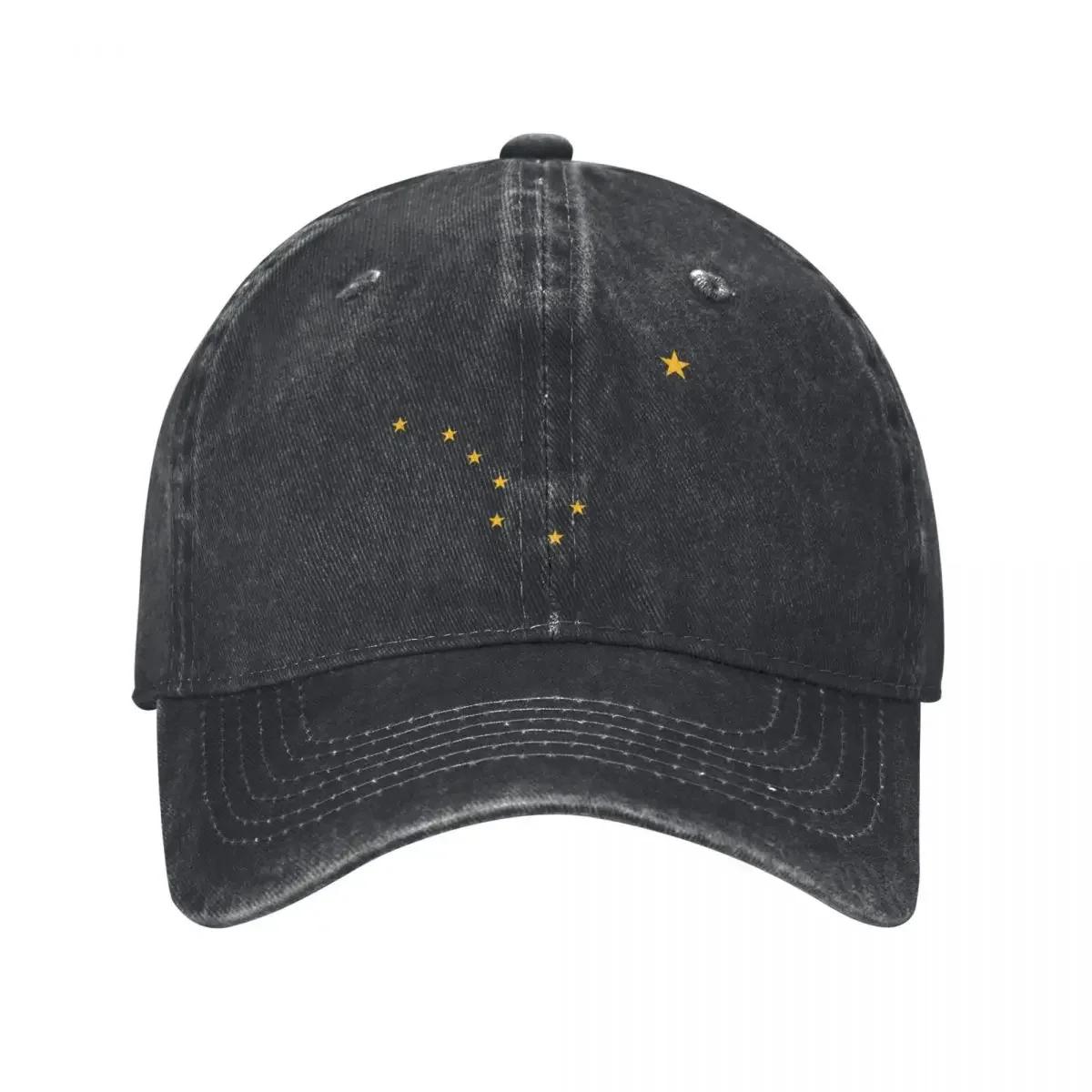 Alaska State Flag Baseball Cap Sun Hat Tea Hat Designer Hat Military Cap Unisex Women s Hats Men s