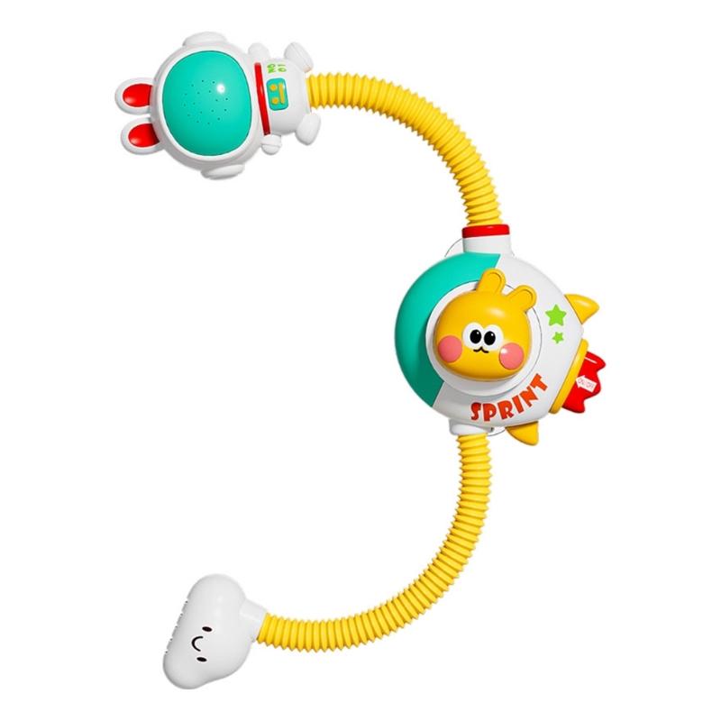 

Shower Head Bath Time Water Sprinkler Toy With Multiple Modes Easy Clean Design For Children 1