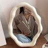 Nordic Style Makeup Mirror High Appearance Value Vanity Mirror for Bedroom Dressing Table Elegant Desktop Decorative Ornament