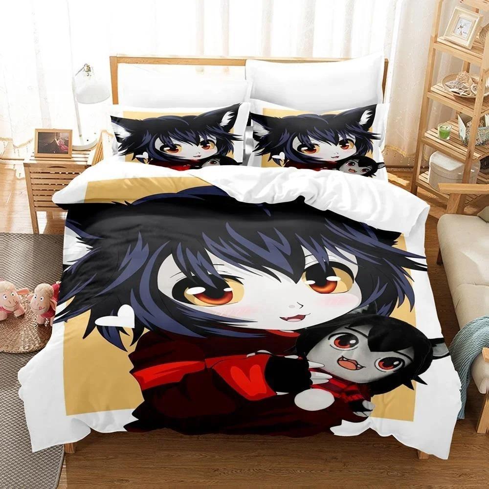 

New 3D Printing Anime Musician Tfmjonny Bedding Set Single Twin Full Queen King Size Bed Set Adult Kid Bedroom Duvetcover Sets EU Single 135x200cm
