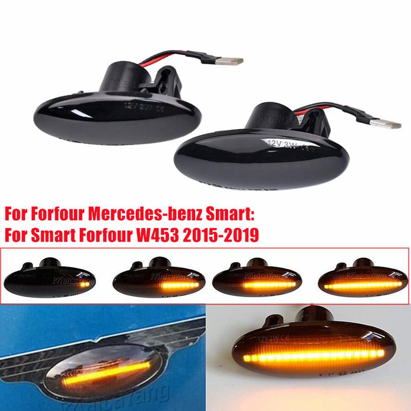 E11 Car Dynamic LED Light Turn Signal Side Marker Lights For Nissan Qashqai J10 X-trail T31 Cube Juke Leaf Micra Micra K13