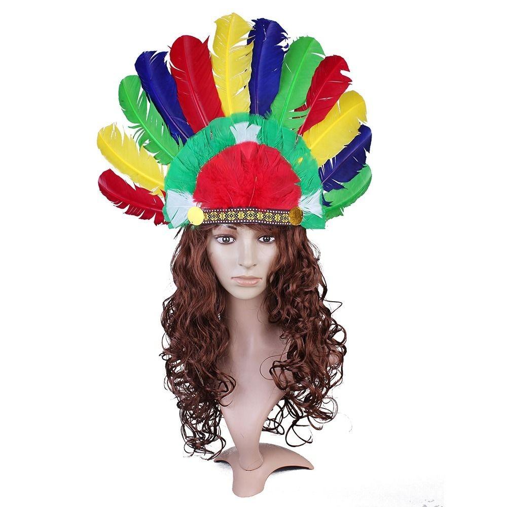 Children's Day Headpiece Fancy Dress Party Headwear New Feather Headdress