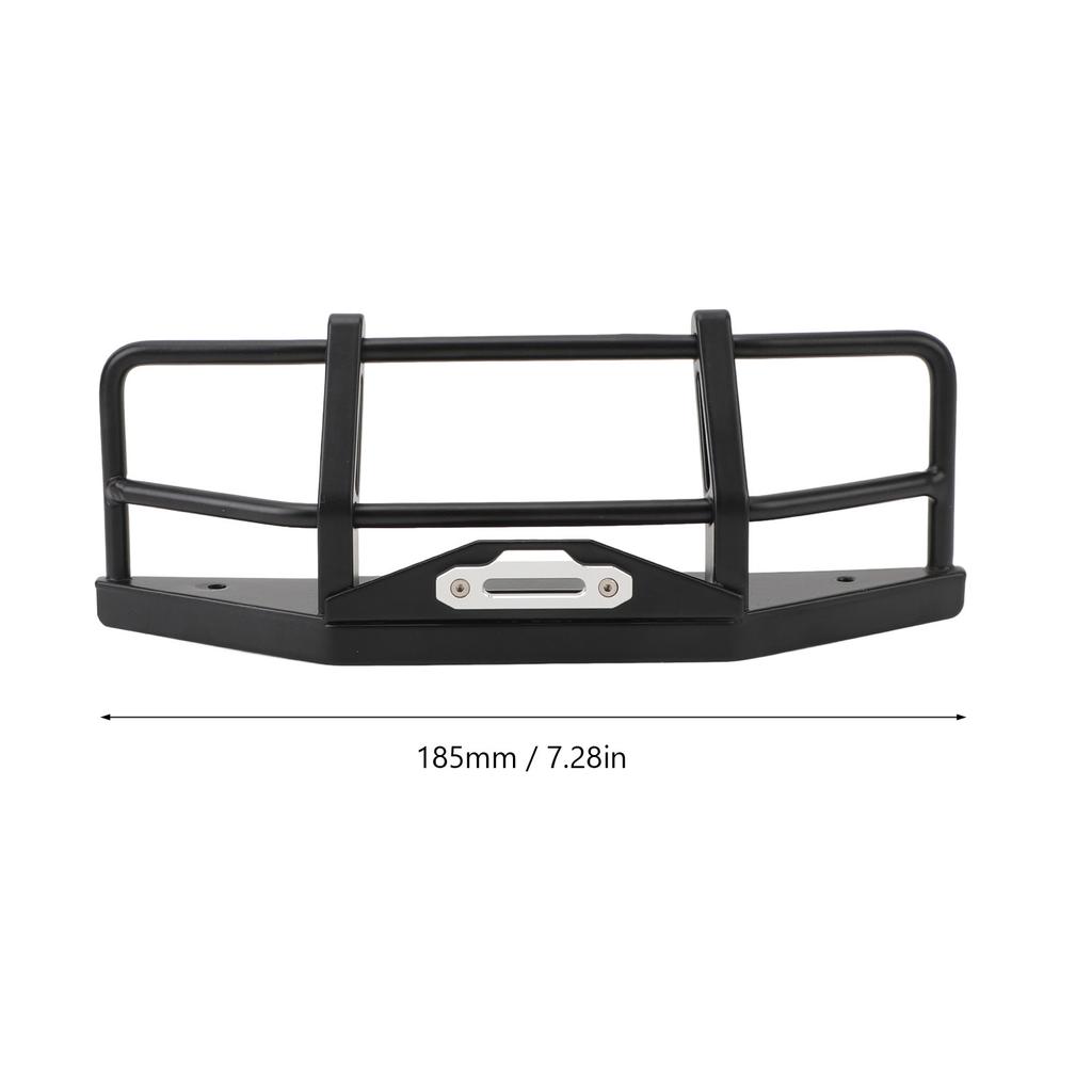 RC Car Front Bumper for Axial for SCX10 1/10 Impact Resistance Stability 1:10 Scale Remote Control Car Front Bumper