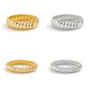 Metal Thread Texture Bangle Thick Women's Hand Bracelet Hip-Hop Retro Spring Bracelet  Men Women