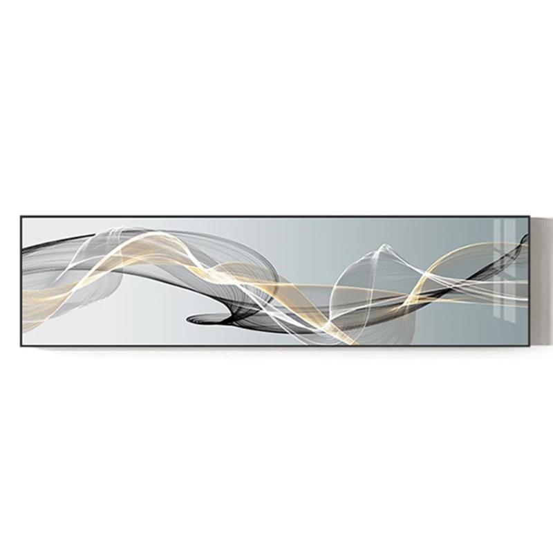 Modern Abstract Lines Canvas Painting Posters and Prints Nordic Wall Art Picture for Living Room Bedroom Luxury Home Decoration