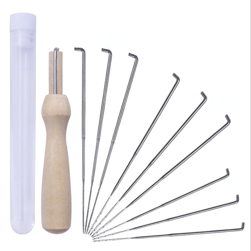 30 PCS Wool Felt Needle Felt Needle Felting Starter Kit Felting Needles Felt Diy Package for Felting with Bottle