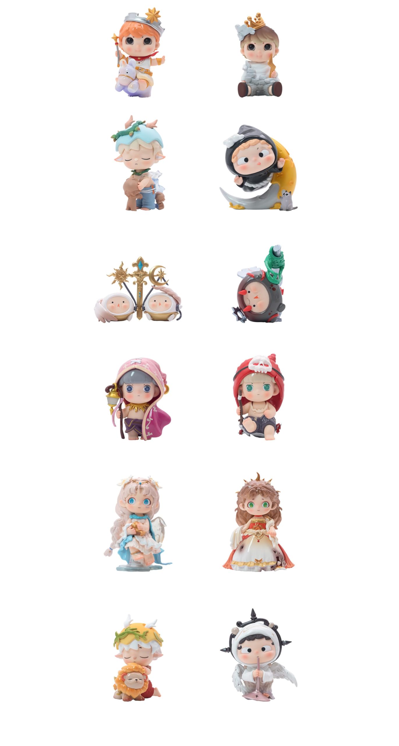

Heyone Star Series in the Trading Figure Box of 10 25 o clock Dark PVC&ABS