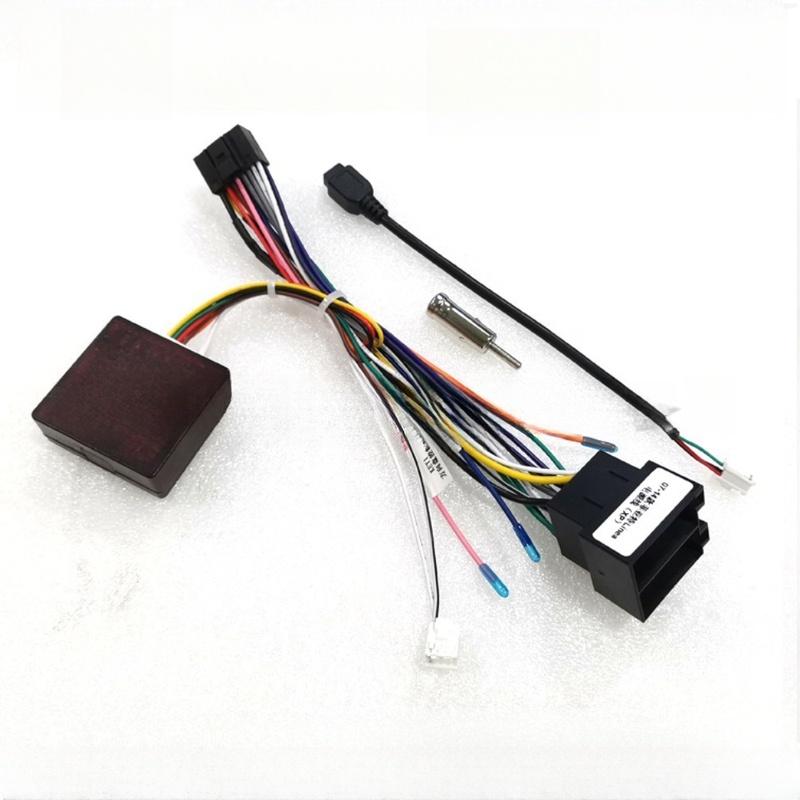 Simple  Canbus RP5-FT-001 For Fiat Doblo 500L/Doblo/ PUNTO/ FIORINO/ Linea Android Car Radio Connector 16 Pin Power Wiring Cable