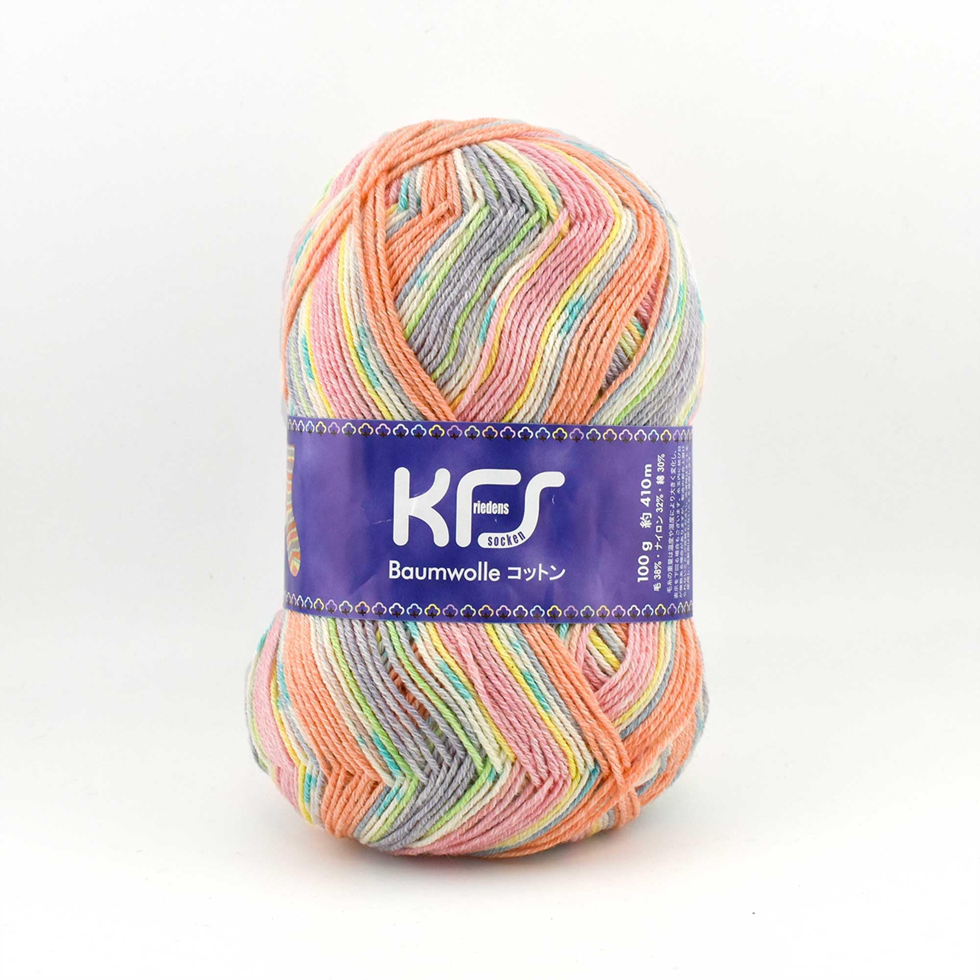 

Opal Original Хлопковый носок Хлопковая пряжа, 4-слойная, Смесовая, KFS285.Gelato