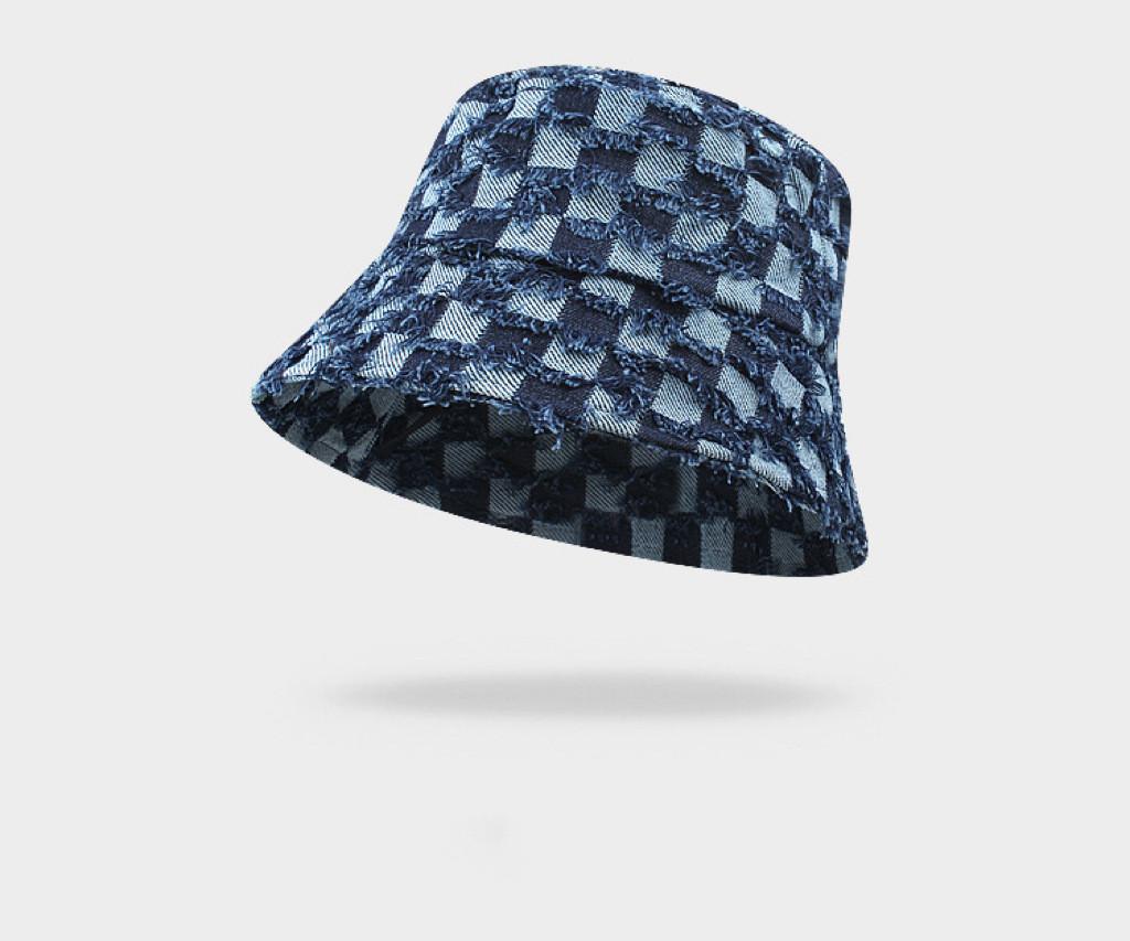 Vintage Style Cotton Flat Top Fisher Hat With Sun Protection And Ventilation For Women