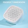 1Pcs Compact Nail Dust Collector With Lightweight Design,Portable Nail Vacuum Fan,Reusable Filter & Easy-Control For Beginners