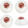 PH PandaHall 2 Paar Realistische Augen Große Augäpfel 32mm Menschliche Augen Halbrunde Augäpfel Große Plastikaugen Hohle Augäpfel Bastelaugen für DIY
