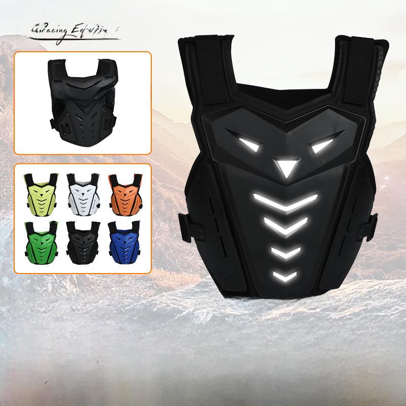 All-Season Off-Road Motorcycle Armor Jacket - Rider Chest Protection and Racing Anti-Fall Gear
