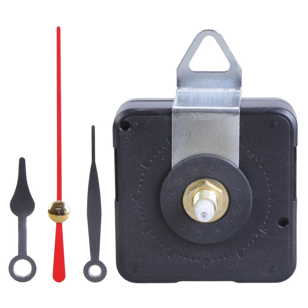 Quiet Quartz Clock Movement 18.5mm Shaft Length for 8-9mm Thickness Clock Panel DIY Wall Clocks and Table Clocks