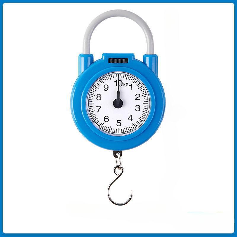 1 STÜCK Federwaage Haushalt Tragbar Multifunktional Taschenwaage Tragbare Kleine Waage Einkaufswaage Mini Expresswaage 10kg