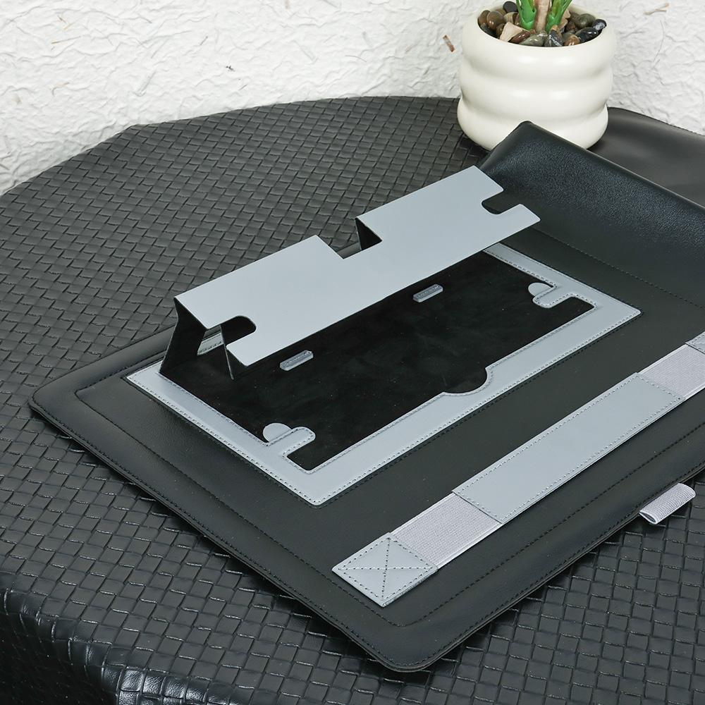 13 Zoll Tablet-Hülle Ständer Mauspade PU-Leder Tablet-Abdeckung