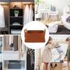 Foldable Dirty Clothes Storage Basket Polyester Laundry Hamper Laundry Basket Organizer Handle Lightweight Bedroom Bathroom Dorm