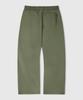LEMAIN SECOND Linen-Like Elastic Waist Wide Pants [Light Khaki]