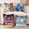 Anime B-Blue B-Box Cushion Cover Car Throw Pillow Case For Sofa Car Christmas Gift 40x40cm 45x45cm