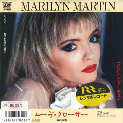 7inch Record MARILYN MARTIN - Move Closer P2115 ATLANTIC 1986 Japan Rock Used